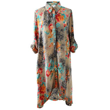 Load image into Gallery viewer, NSDQ728- Luna Floral Shirt Dress - Powell Craft