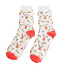 Load image into Gallery viewer, Miss Sparrow Christmas Socks