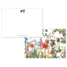 Load image into Gallery viewer, Summer Fox Scalloped Notelets - Appleberry Atelier