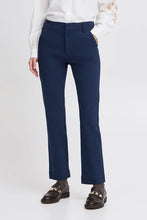 Load image into Gallery viewer, Navy Straight Leg Pants - b.young
