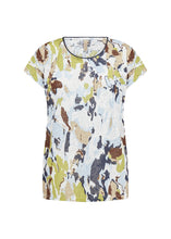 Load image into Gallery viewer, Blue/Green Pattern T-Shirt - Soya Concept