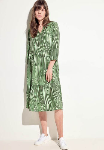 143961- Print Dobby Dress - Cecil