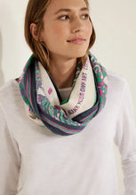 Load image into Gallery viewer, 572133- Paisley Print Loop Scarf- Cecil