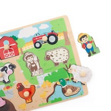 Load image into Gallery viewer, Farm Peg Puzzle - Jumini