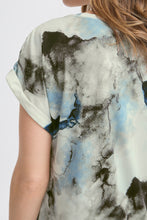 Load image into Gallery viewer, Short Sleeve T-Shirt - Olive Watercolour - Fransa