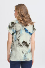 Load image into Gallery viewer, Short Sleeve T-Shirt - Olive Watercolour - Fransa