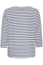 Load image into Gallery viewer, Striped T-Shirt - Navy - Fransa