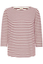 Load image into Gallery viewer, Striped T-Shirt - Fudge - Fransa