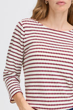 Load image into Gallery viewer, Striped T-Shirt - Fudge - Fransa