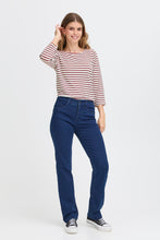 Load image into Gallery viewer, Striped T-Shirt - Fudge - Fransa