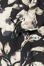 Load image into Gallery viewer, Patterned Blouse- Black - Fransa