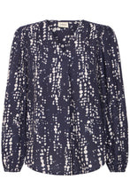 Load image into Gallery viewer, Patterned Blouse- NightSky - Fransa
