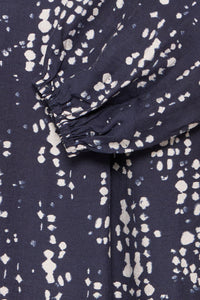 Patterned Blouse- NightSky - Fransa