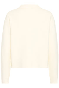 Box Cardigan - White - Fransa