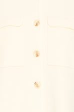 Load image into Gallery viewer, Box Cardigan - White - Fransa