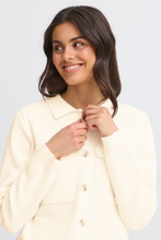 Load image into Gallery viewer, Box Cardigan - White - Fransa