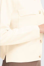 Load image into Gallery viewer, Box Cardigan - White - Fransa