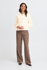 Box Cardigan - White - Fransa