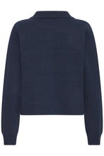 Load image into Gallery viewer, Box Cardigan - Navy - Fransa
