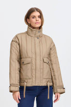 Load image into Gallery viewer, Short Quilted Jacket - Sand - Fransa