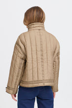 Load image into Gallery viewer, Short Quilted Jacket - Sand - Fransa