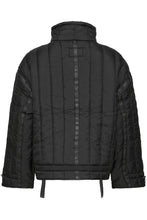 Load image into Gallery viewer, Short Quilted Jacket - Black - Fransa