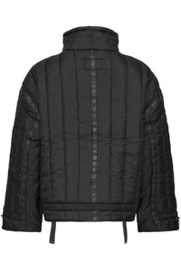 Short Quilted Jacket - Black - Fransa
