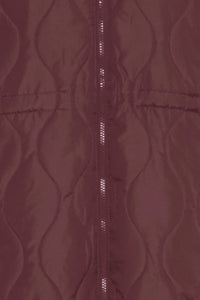 Quilted Coat - Fudge  - Fransa