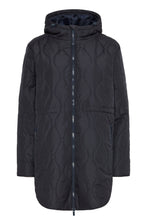 Load image into Gallery viewer, Quilted Coat - Night Sky - Fransa