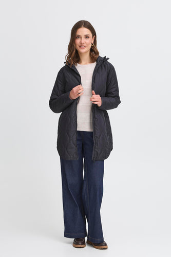 Quilted Coat - Night Sky - Fransa