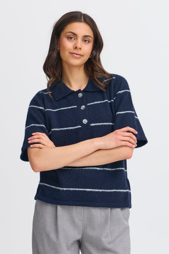Polo Shirt - Navy - Fransa
