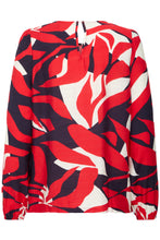 Load image into Gallery viewer, Abstrct Print Blouse - Fransa