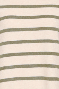 Turtle-Neck Pullover - Green - Fransa