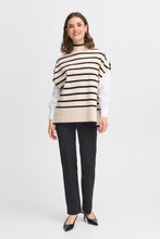 Load image into Gallery viewer, Turtle-Neck Pullover - Black- Fransa