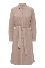 Load image into Gallery viewer, Corduory Shirt Dress - Fransa