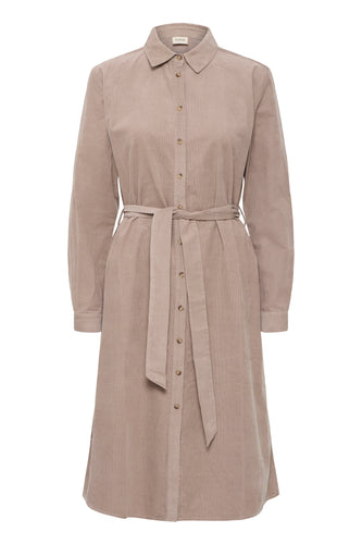 Corduory Shirt Dress - Fransa
