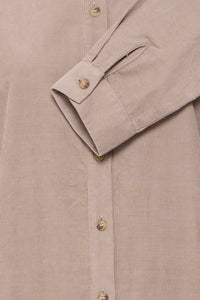 Corduory Shirt Dress - Fransa