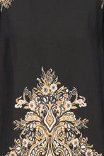Load image into Gallery viewer, Paisley Patterned Blouse - Black - Fransa