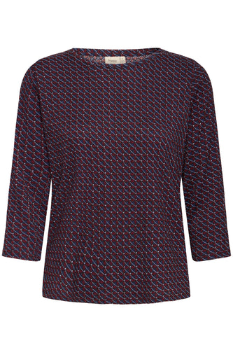 Printed Blouse - Fransa