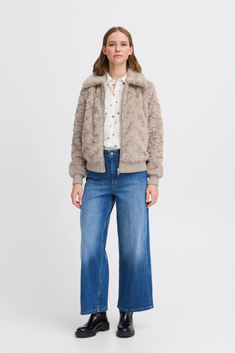 Faux Fur Jacket - B.Young