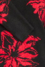 Load image into Gallery viewer, Flower Print Jumper - Black - B.Young