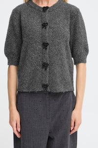 Bow Button Cardigan - B.Young