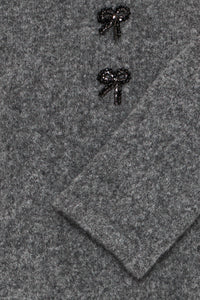 Polo Neck Bow Dress - B.Young