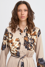 Load image into Gallery viewer, Placement Print Shirt Dress - B.Young