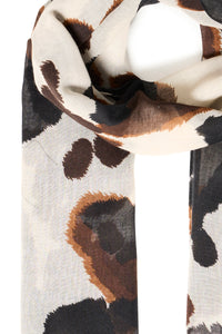 Cow Print Scarf - B.Young