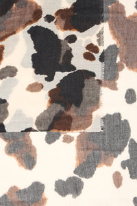 Cow Print Scarf - B.Young