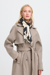 Cow Print Scarf - B.Young