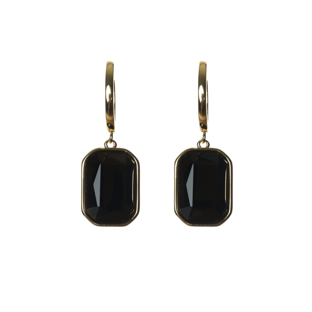2094701 - Drop Earring - Black - Zelly