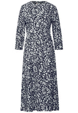 Load image into Gallery viewer, 143909- Paisley Print Midi Dress- Navy Mix- Street One