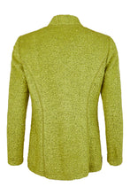 Load image into Gallery viewer, 57172- Green Boucle Wool Cardigan - Habella
